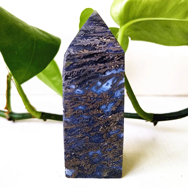 Green Agate Wand Point-ToShay.org