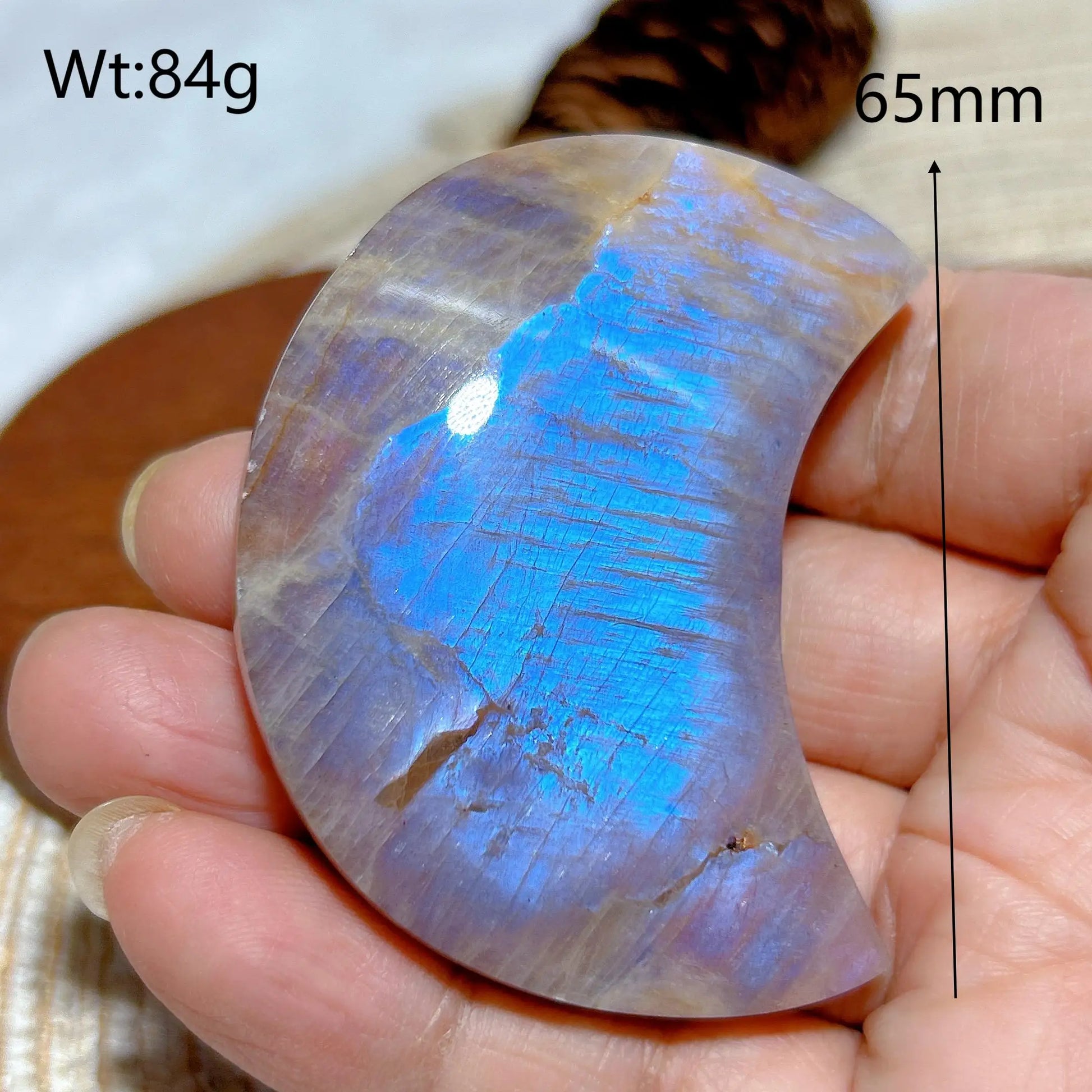 Blue Moonstone Moon-ToShay.org