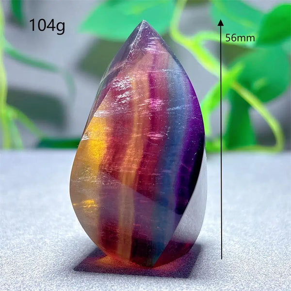 Rainbow Fluorite Flame-ToShay.org