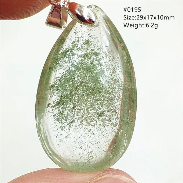 Green Phantom Quartz Pendant-ToShay.org