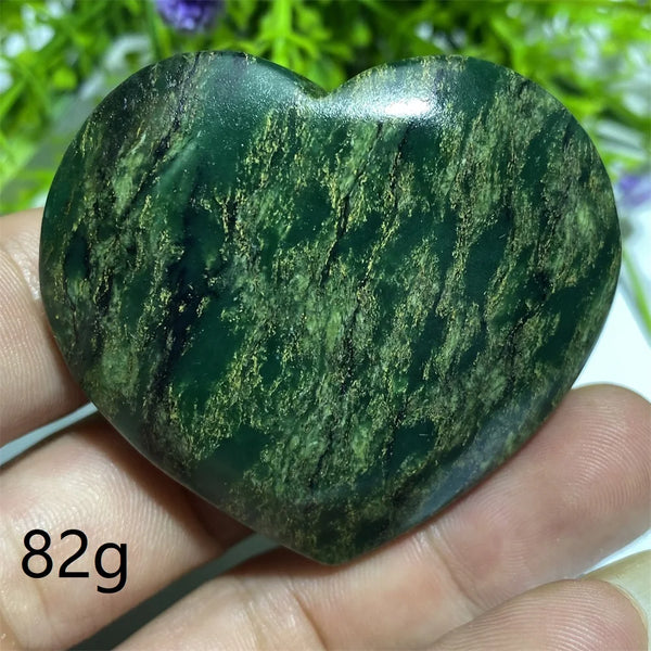 Green Emerald Stone Heart-ToShay.org