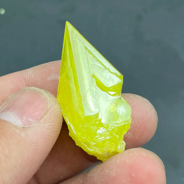 Yellow Sulfur Rock Quartz-ToShay.org