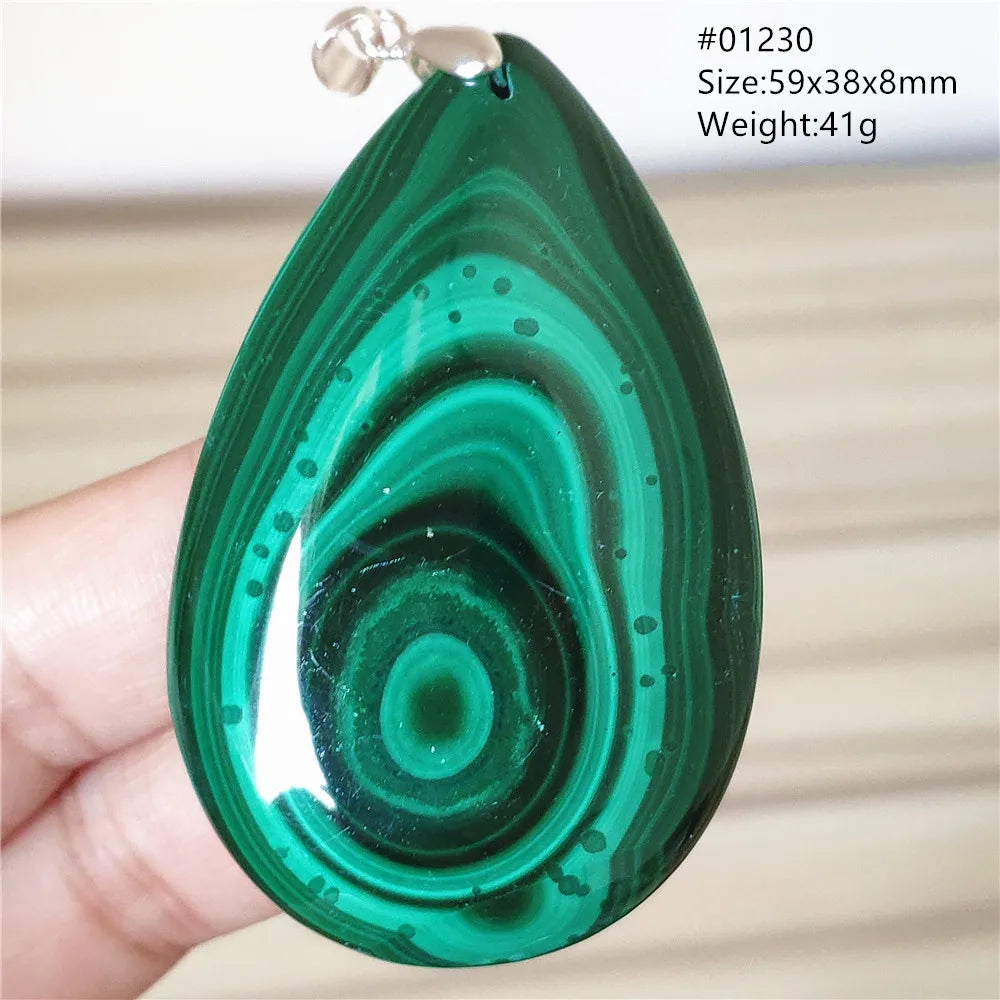 Green Malachite Pendant-ToShay.org