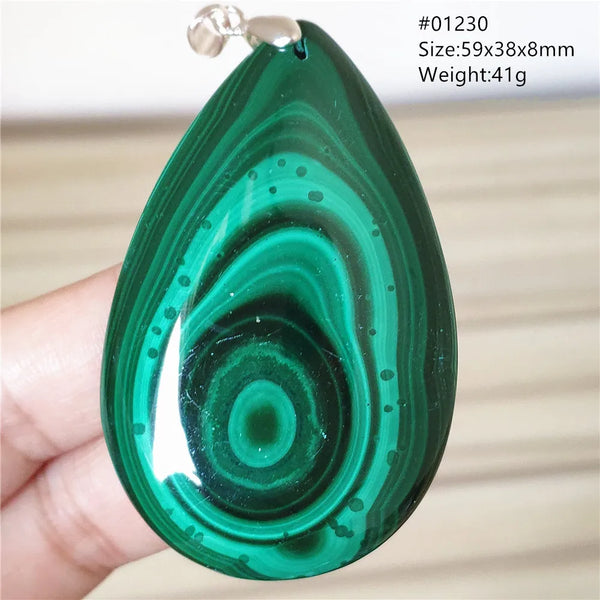 Green Malachite Pendant-ToShay.org