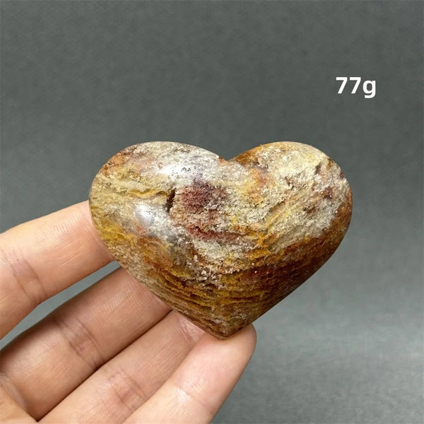 Green Ghost Quartz Heart-ToShay.org