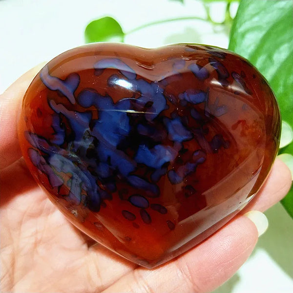 Red Agate Heart-ToShay.org