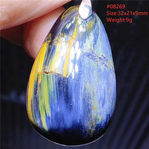 Blue Pietersite Pendant-ToShay.org