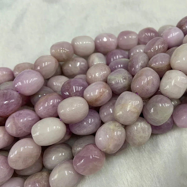 Purple Spodumene Stone Beads-ToShay.org