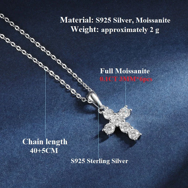 Gold Cross Pendant Necklace-ToShay.org