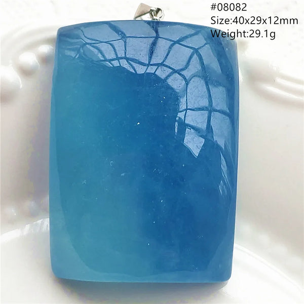 Blue Aquamarine Pendant-ToShay.org