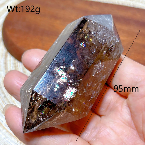 Smokey Rainbow Quartz Point-ToShay.org