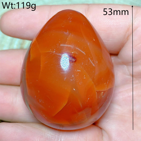 Orange Carnelian Egg-ToShay.org