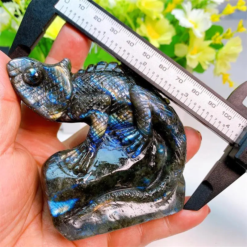 Blue Labradorite Lizard-ToShay.org