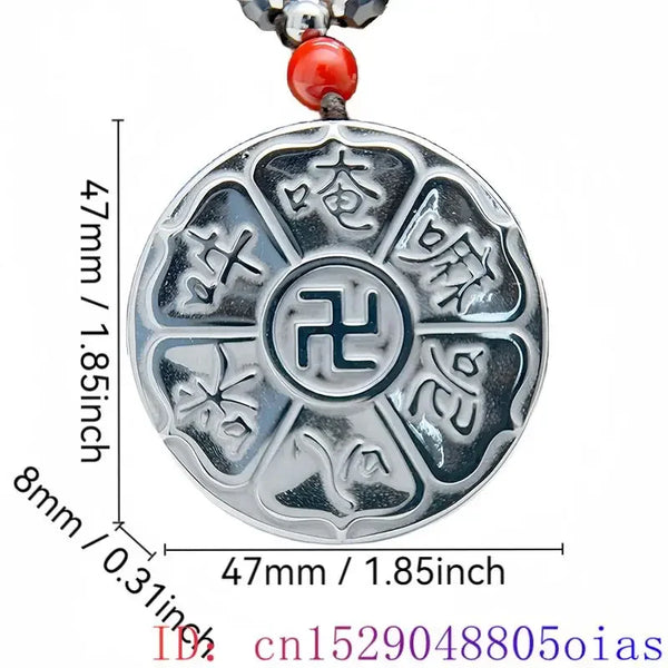 Silver Terahertz Tiger Pendant-ToShay.org