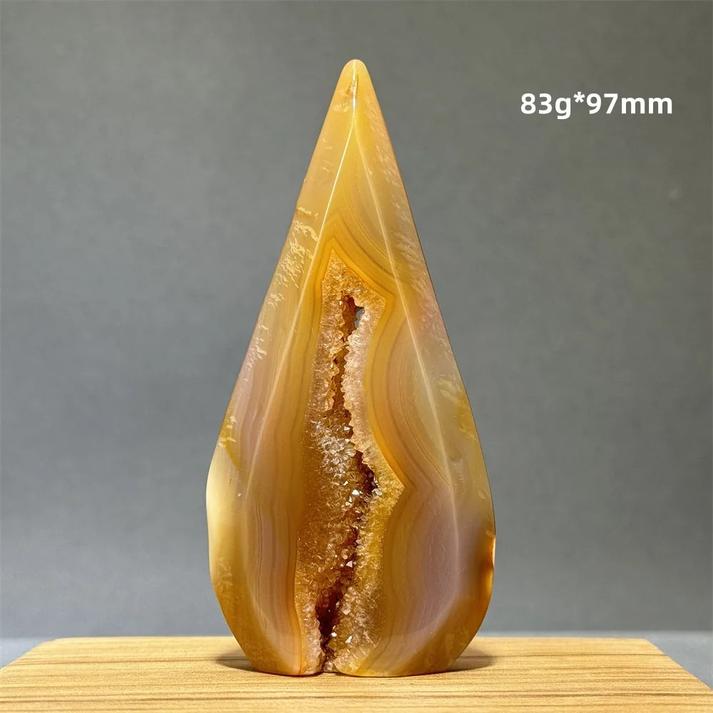 Yellow Agate Flame-ToShay.org