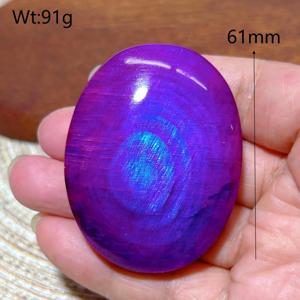 Violet Rainbow Moonstone-ToShay.org