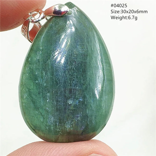 Green Blue Kyanite Pendant-ToShay.org