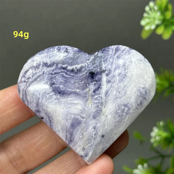 Purple Malachite Heart-ToShay.org
