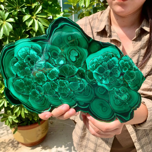 Green Malachite Cluster-ToShay.org
