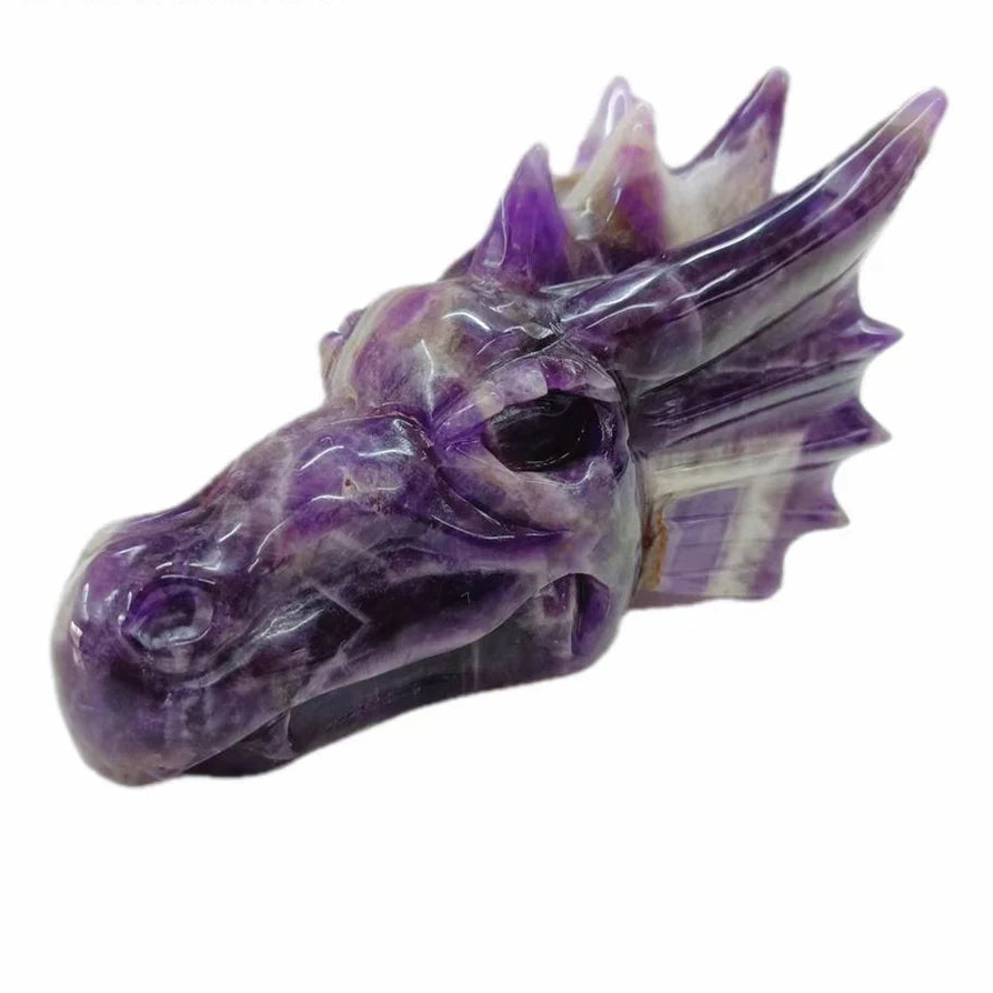 Purple Dream Amethyst Dragon-ToShay.org