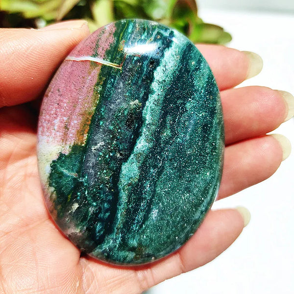 Ocean Jasper Palm Stone-ToShay.org