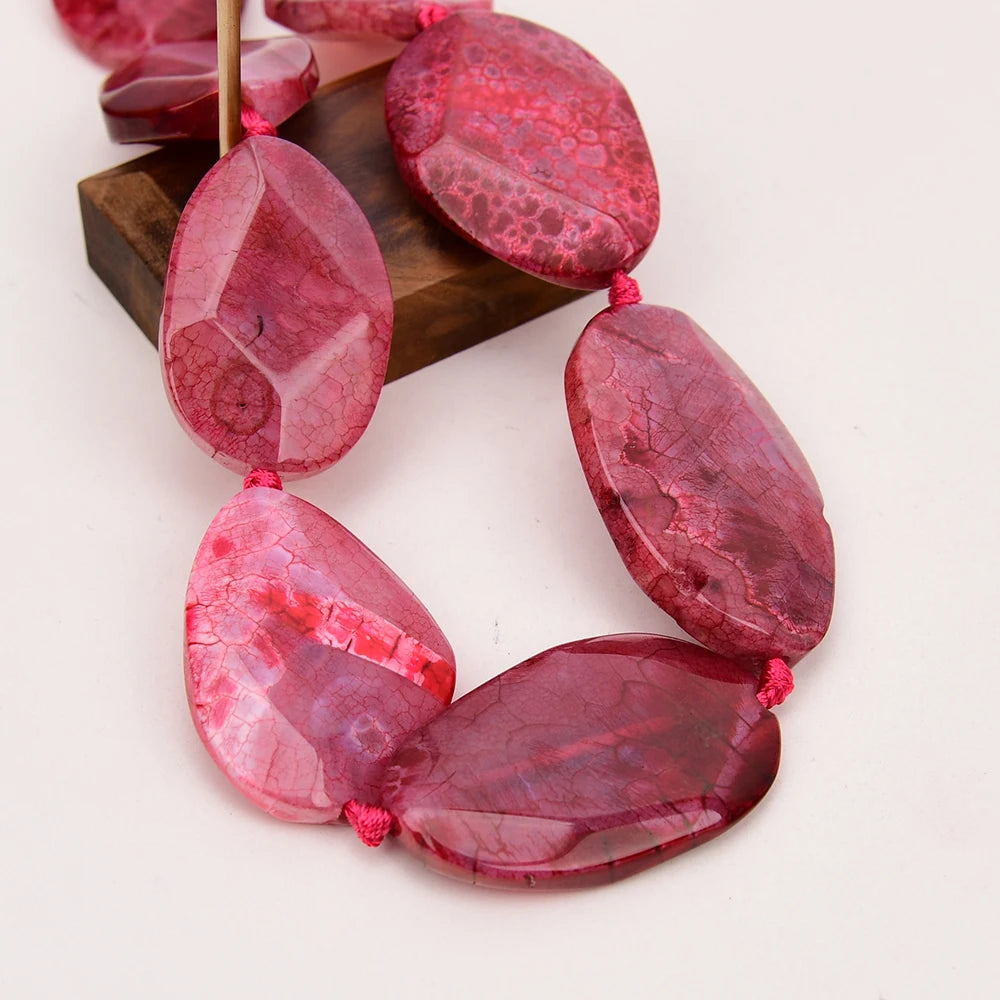 Red Rose Agate Beads-ToShay.org