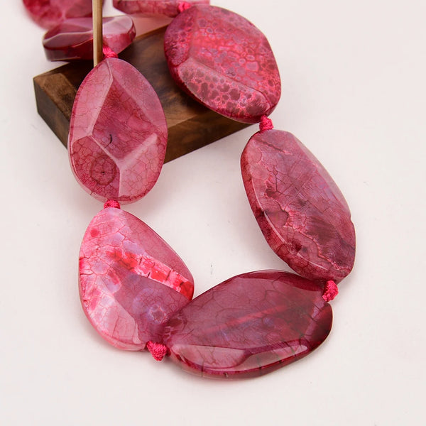 Red Rose Agate Beads-ToShay.org