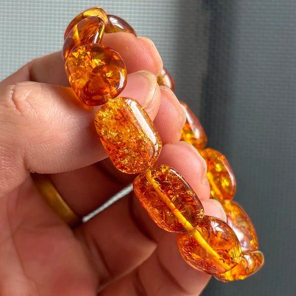 Yellow Amber Bracelets-ToShay.org