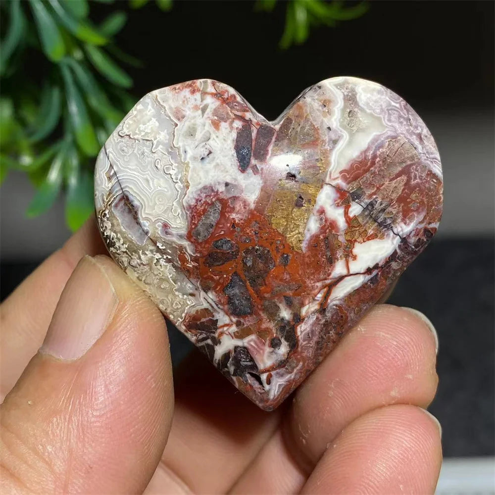 Red Agate Heart-ToShay.org