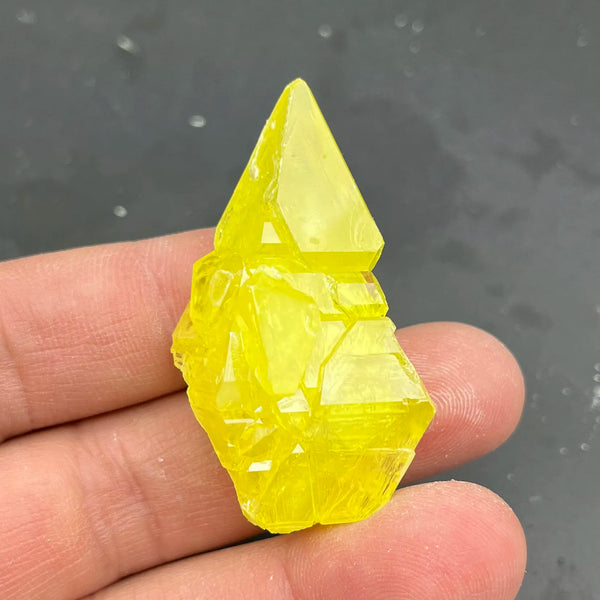 Yellow Sulfur Rock Quartz-ToShay.org