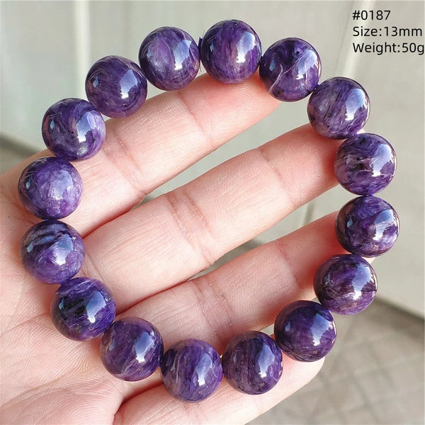 Purple Charoite Bracelet-ToShay.org