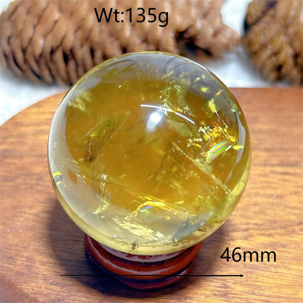 Yellow Citrine Ball-ToShay.org
