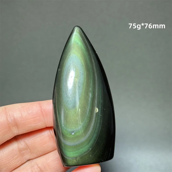 Rainbow Obsidian Torch-ToShay.org