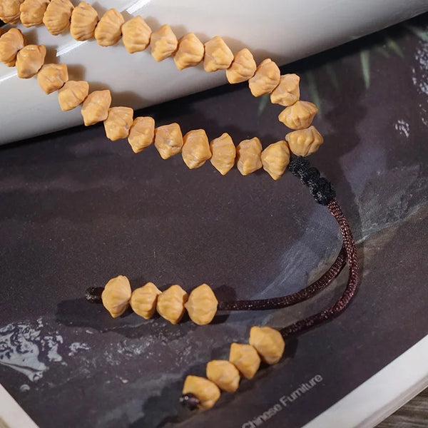 Gold Bodhi Seed Beads-ToShay.org