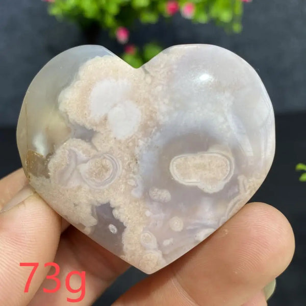 Pink Cherry Blossom Agate-ToShay.org