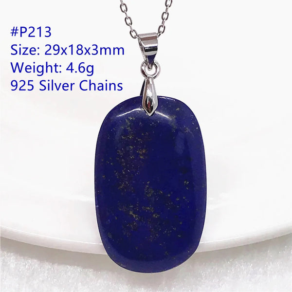 Blue Lapis Lazuli Pendant-ToShay.org