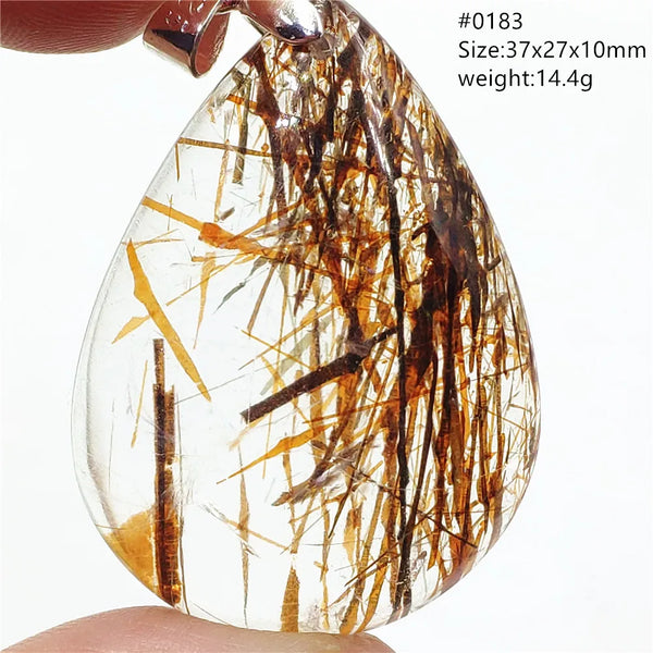 Black Gold Rutilated Quartz-ToShay.org