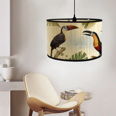 Bamboo Lampshade-ToShay.org