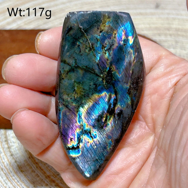 Purple Blue Labradorite-ToShay.org