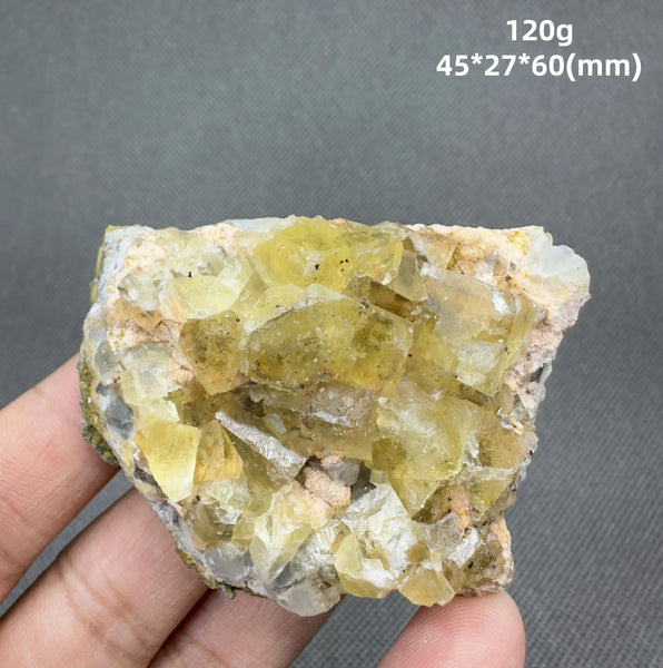Yellow Fluorite Cluster-ToShay.org