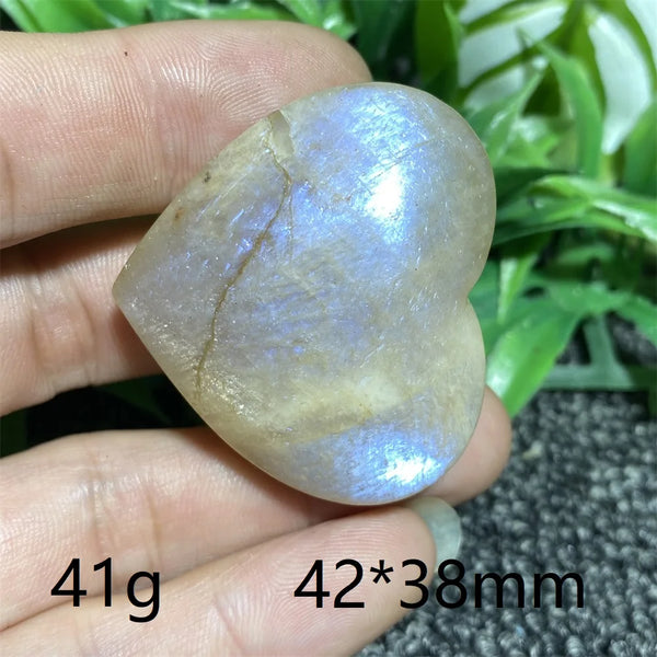Blue Moonstone Heart-ToShay.org