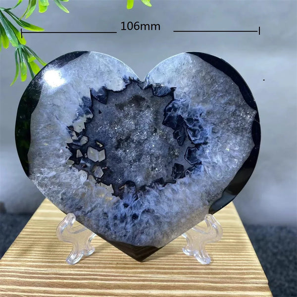 Black Agate Heart-ToShay.org