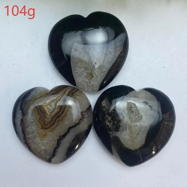 Black Agate Heart-ToShay.org