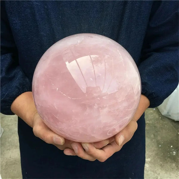 Pink Rose Quartz Ball-ToShay.org