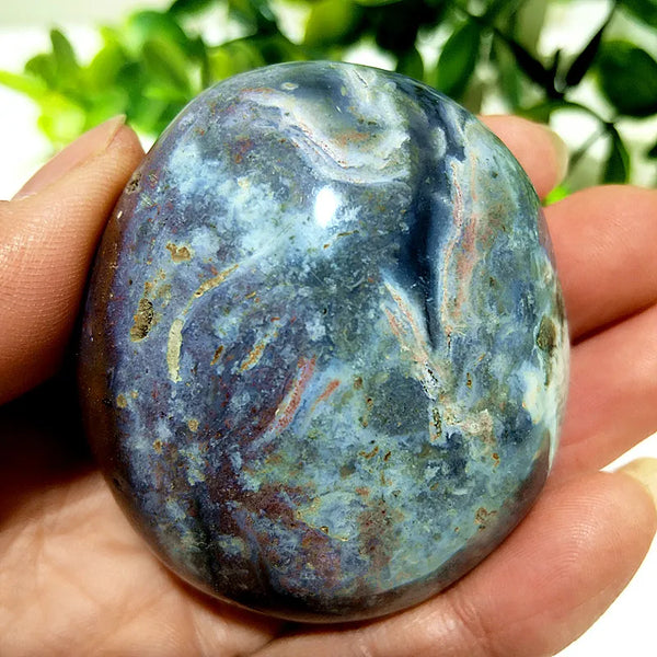 Ocean Jasper Palm Stone-ToShay.org