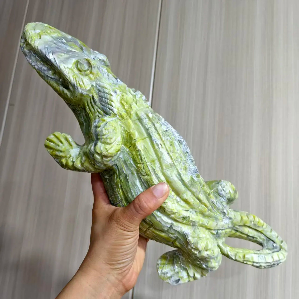 Green Topaz Crocodile-ToShay.org
