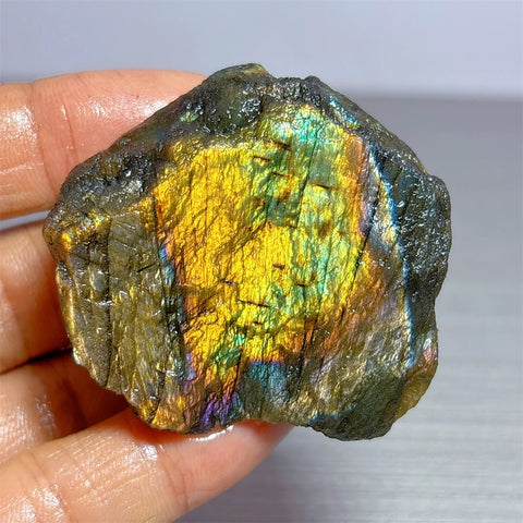 Blue Rainbow Labradorite Crystal-ToShay.org