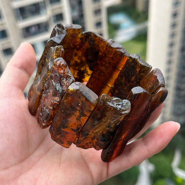 Yellow Amber Bracelet-ToShay.org