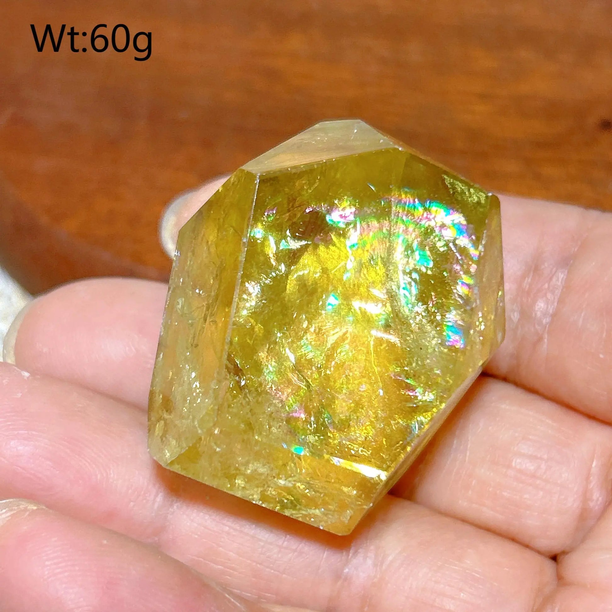Yellow Smokey Citrine Crystal-ToShay.org