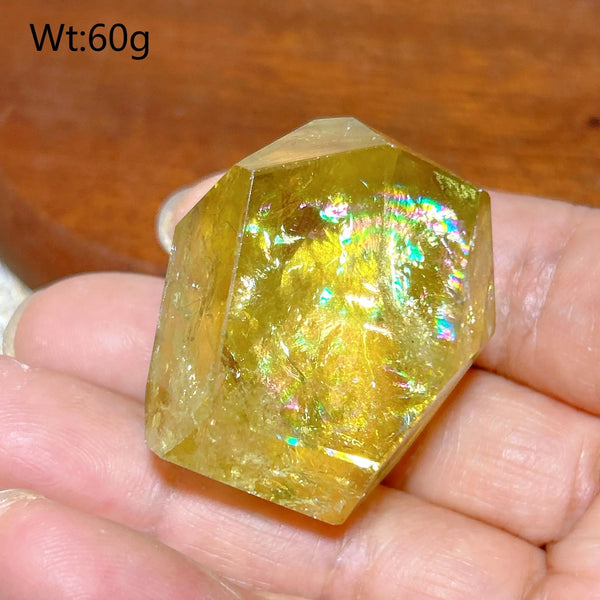 Yellow Smokey Citrine Crystal-ToShay.org